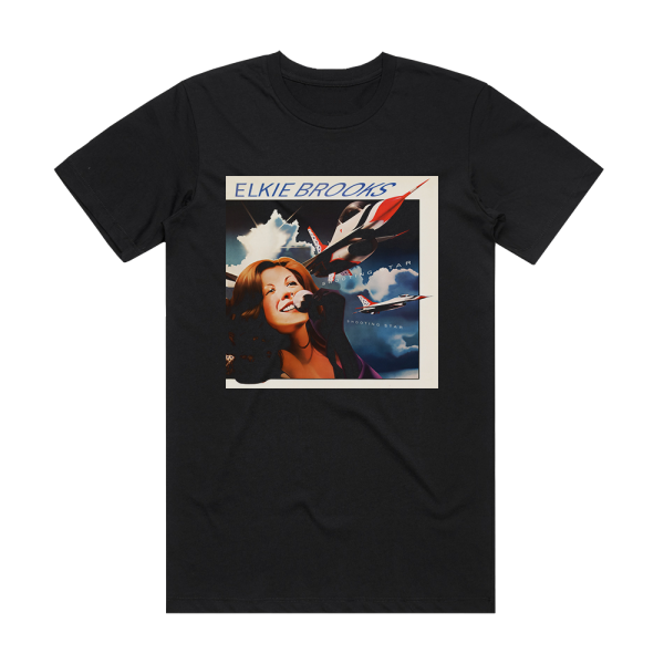 Elkie Brooks Shooting Star Album Cover T-Shirt Black