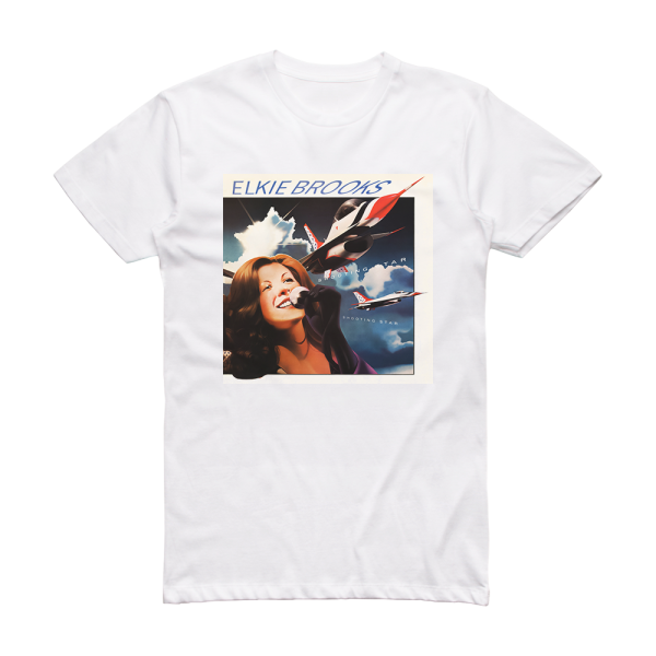 Elkie Brooks Shooting Star Album Cover T-Shirt White