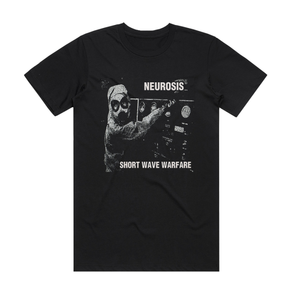 Neurosis Short Wave Warfare Album Cover T-Shirt Black