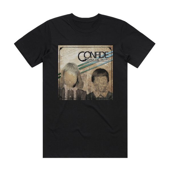 Confide Shout The Truth 2 Album Cover T-Shirt Black
