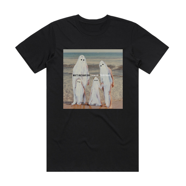 Matt Nathanson Show Me Your Fangs Album Cover T-Shirt Black
