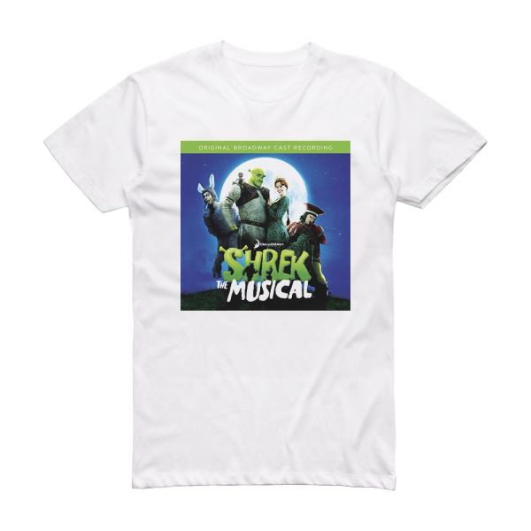 Jeanine Tesori Shrek The Musical 2 Album Cover T-Shirt White