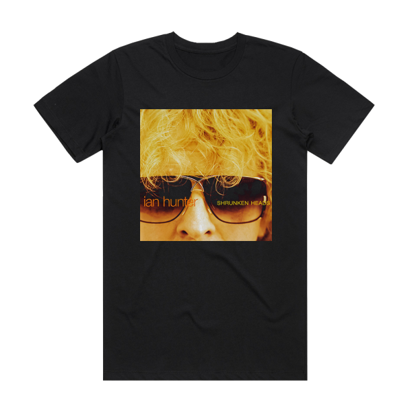 Ian Hunter Shrunken Heads Album Cover T-Shirt Black