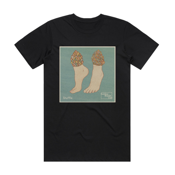 Bombay Bicycle Club Shuffle Album Cover T-Shirt Black