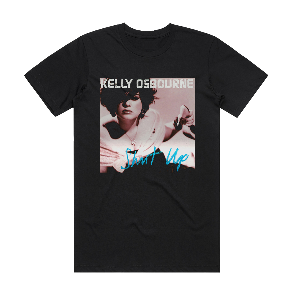 Kelly Osbourne Shut Up Album Cover T-Shirt Black