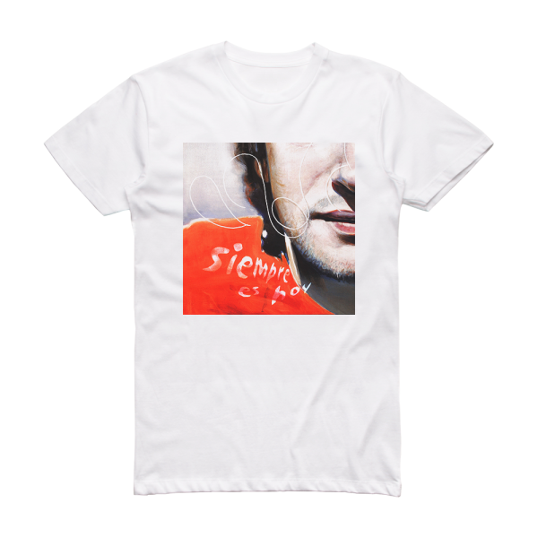 Gustavo Cerati Siempre Es Hoy Album Cover T-Shirt White