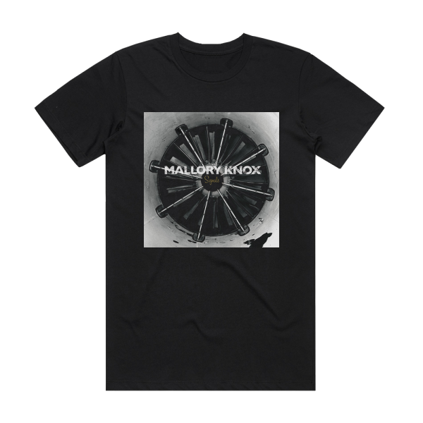 Mallory Knox Signals Album Cover T-Shirt Black
