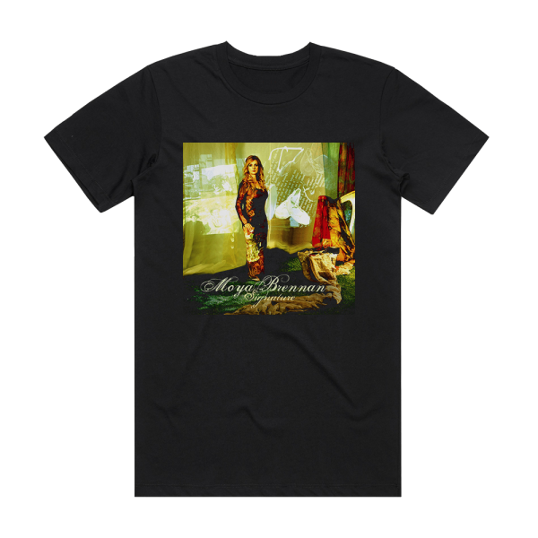 Moya Brennan Signature Album Cover T-Shirt Black