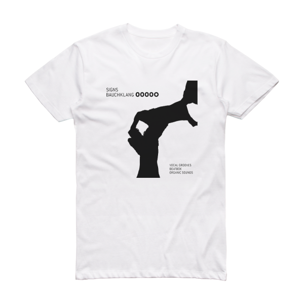 Bauchklang Signs Album Cover T-Shirt White