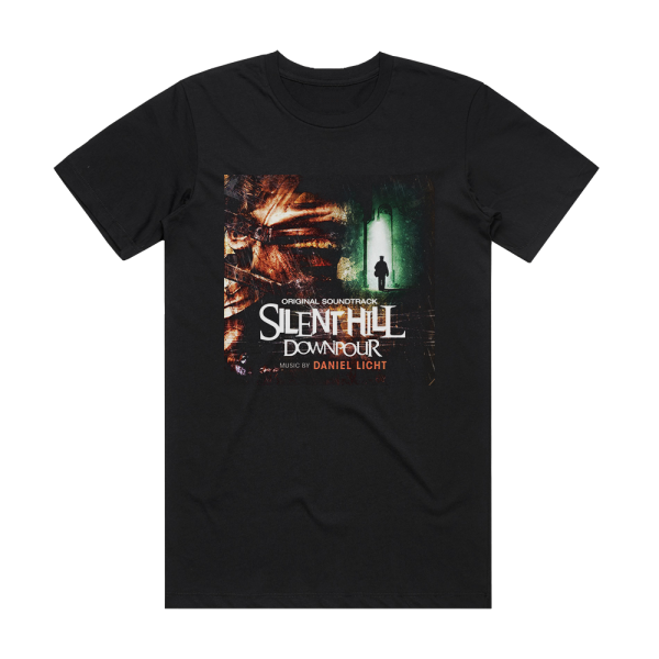 Daniel Licht Silent Hill Downpour 1 Album Cover T-Shirt Black