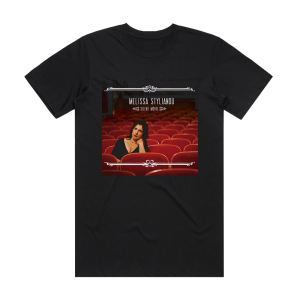 Melissa Stylianou Silent Movie Album Cover T-Shirt Black