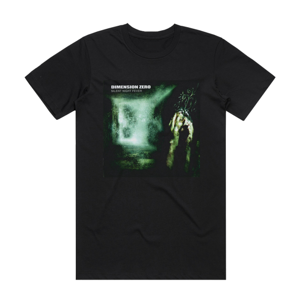 Dimension Zero Silent Night Fever Album Cover T-Shirt Black