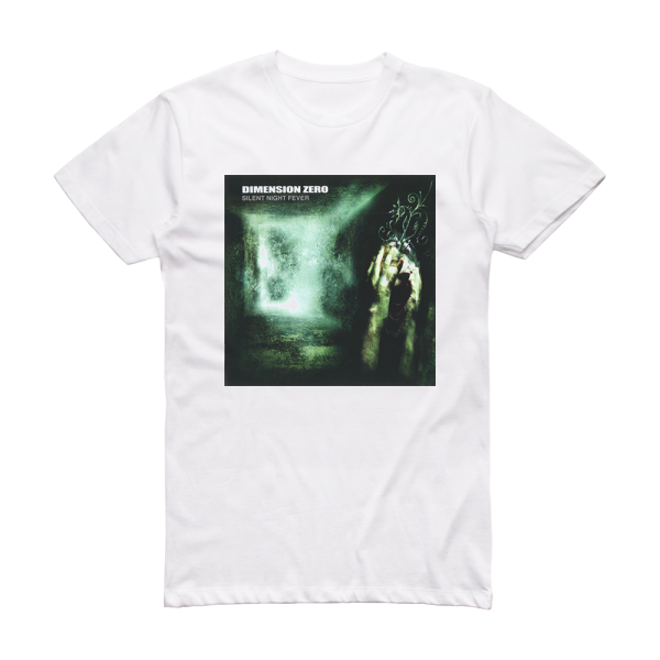 Dimension Zero Silent Night Fever Album Cover T-Shirt White