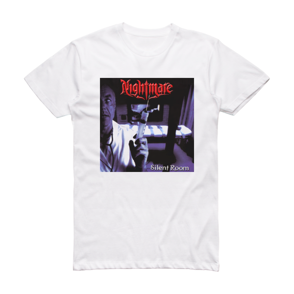 Nightmare Silent Room Album Cover T-Shirt White