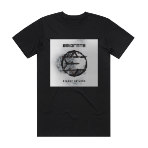 Emigrate Silent So Long Album Cover T-Shirt Black