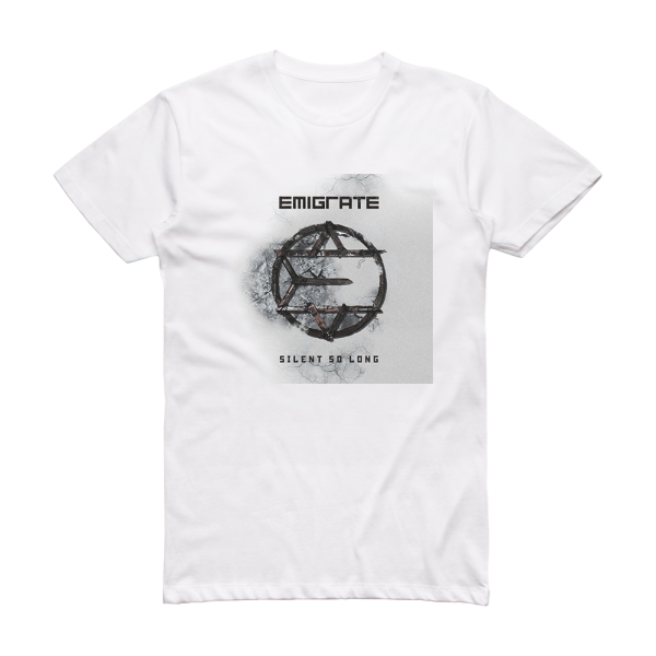 Emigrate Silent So Long Album Cover T-Shirt White