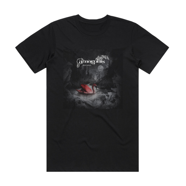 Amorphis Silent Waters 1 Album Cover T-Shirt Black
