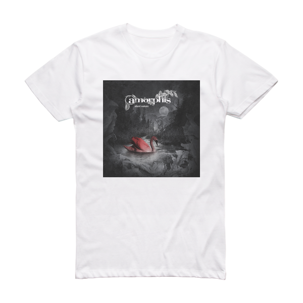 Amorphis Silent Waters 1 Album Cover T-Shirt White