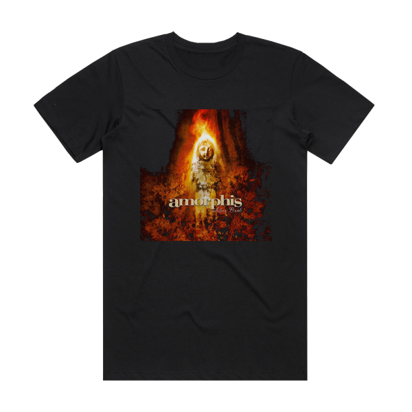 Amorphis Silver Bride Album Cover T-Shirt Black