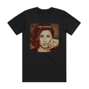 Ann Sophie Silver Into Gold Album Cover T-Shirt Black