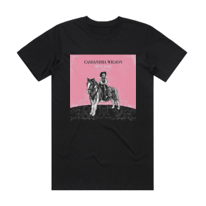 Cassandra Wilson Silver Pony Album Cover T-Shirt Black