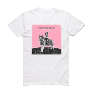 Cassandra Wilson Silver Pony Album Cover T-Shirt White