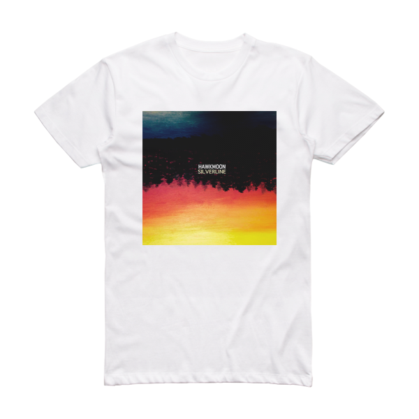 Hawkmoon Silverline Album Cover T-Shirt White