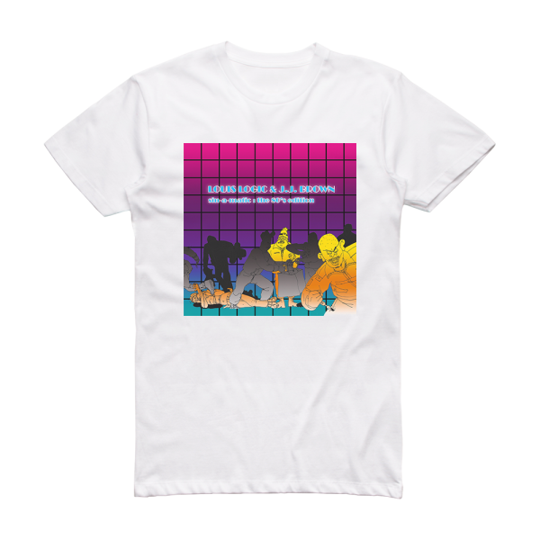 Louis Logic Sin A Matic 2 Album Cover T-Shirt White
