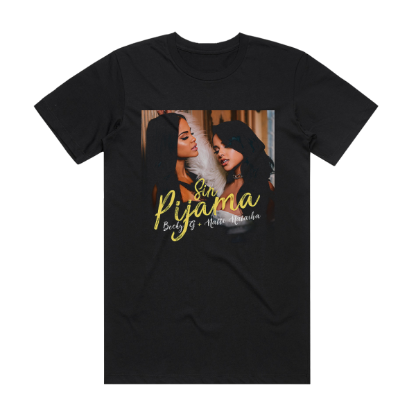 Becky G Sin Pijama Album Cover T-Shirt Black