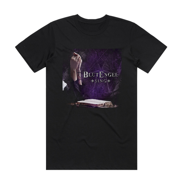 Blutengel Sing Album Cover T-Shirt Black