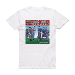 Me First and the Gimme Gimmes Sing In Japanese Album Cover T-Shirt White