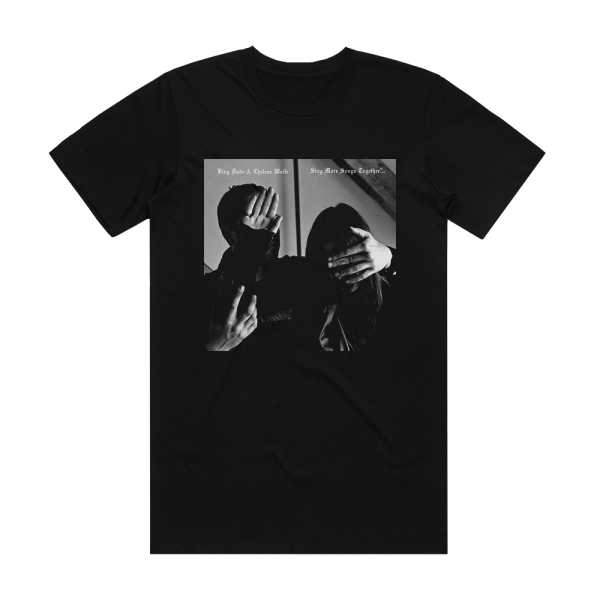 King Dude Sing More Songs Together Album Cover T-Shirt Black