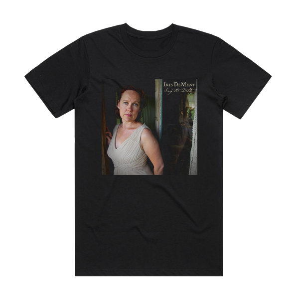 Iris DeMent Sing The Delta Album Cover T-Shirt Black