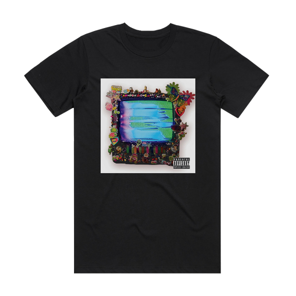 Anamanaguchi Single Remix Collections Album Cover T-Shirt Black