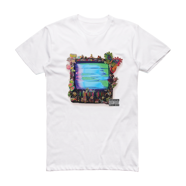 Anamanaguchi Single Remix Collections Album Cover T-Shirt White