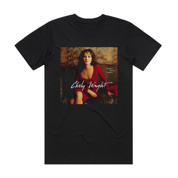 Chely Wright Single White Female Album Cover T-Shirt Black