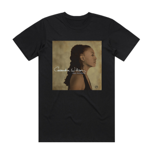 Cassandra Wilson Sings Standards Album Cover T-Shirt Black