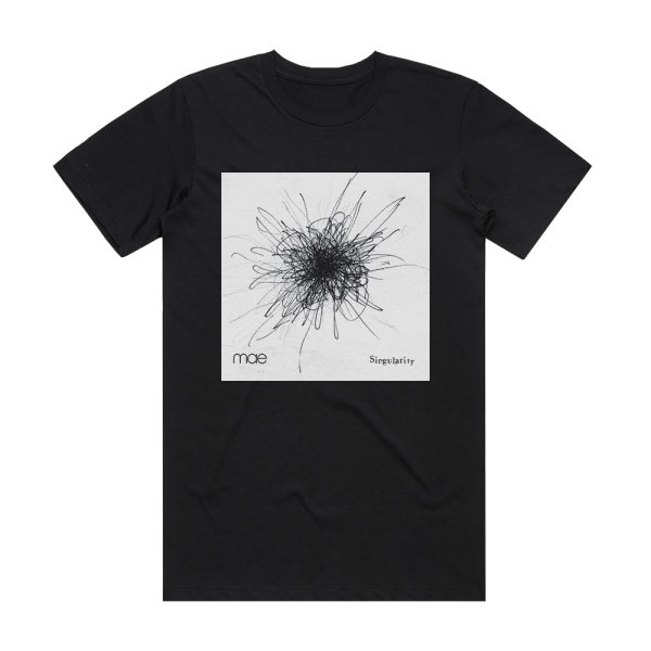 Mae Singularity Album Cover T-Shirt Black