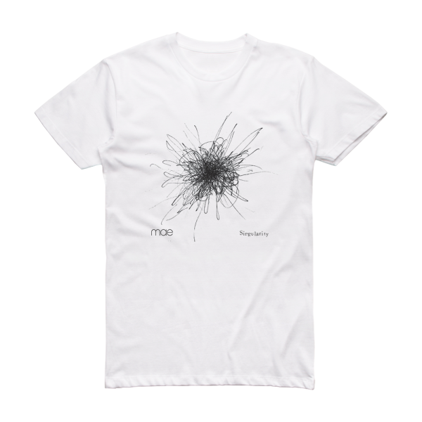 Mae Singularity Album Cover T-Shirt White