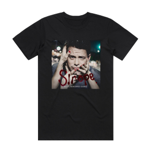 Alejandro Sanz Sirope Album Cover T-Shirt Black