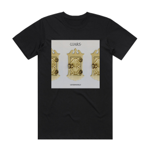 Liars Sisterworld 1 Album Cover T-Shirt Black