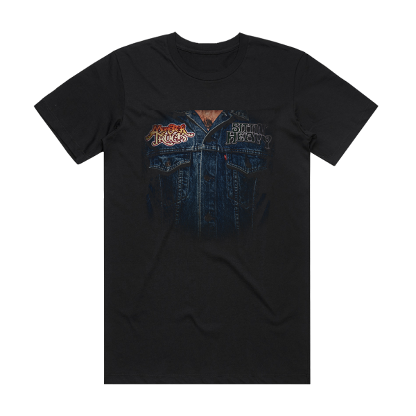 Monster Truck Sittin Heavy Album Cover T-Shirt Black