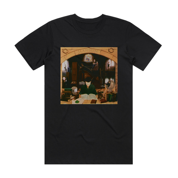 Mansun Six 1 Album Cover T-Shirt Black