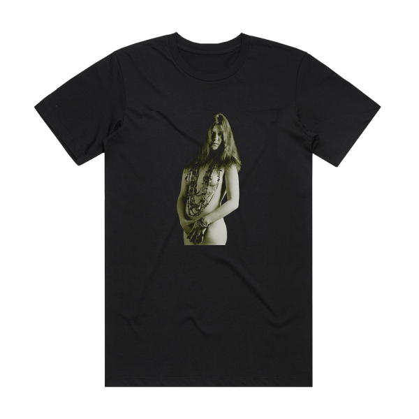 Janis Joplin Six Sides Of Janis Album Cover T-Shirt Black