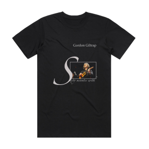 Gordon Giltrap Sixty Minutes With Album Cover T-Shirt Black