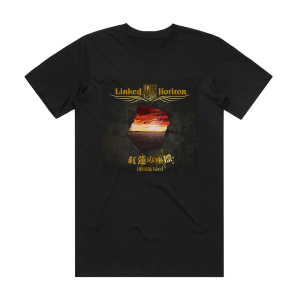 Linked Horizon Size 1 Album Cover T-Shirt Black