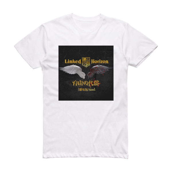 Linked Horizon Size 2 Album Cover T-Shirt White