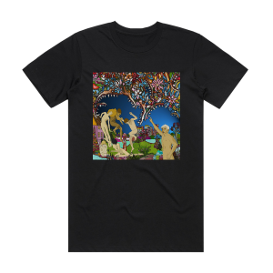 of Montreal Skeletal Lamping Album Cover T-Shirt Black