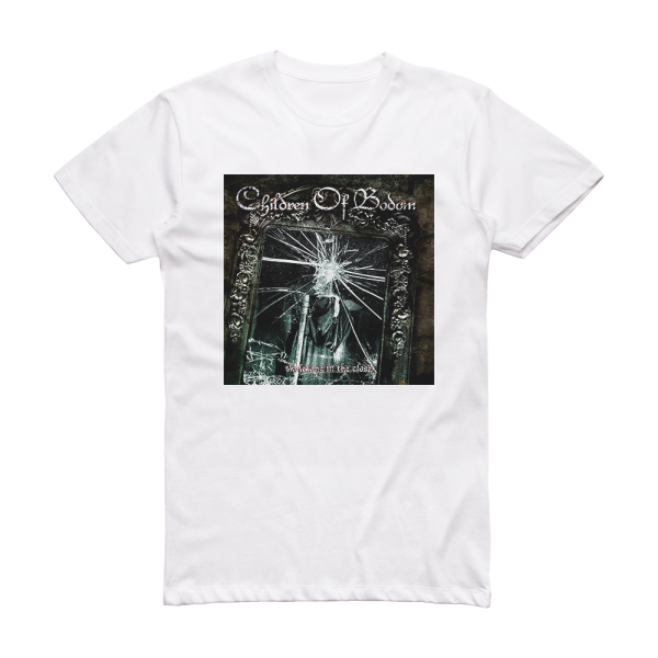 Children of Bodom Skeletons In The Closet Album Cover T-Shirt White