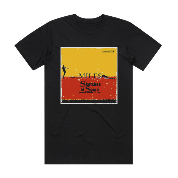 Miles Davis Sketches Of Spain 2 Album Cover T-Shirt Black